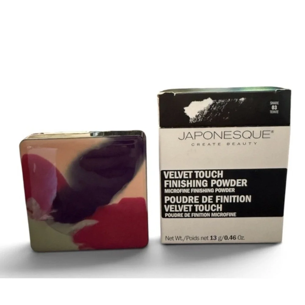 Japonesque Velvet Touch 03 TEINTE Microfine Finishing Powder 0.46 oz. NIB